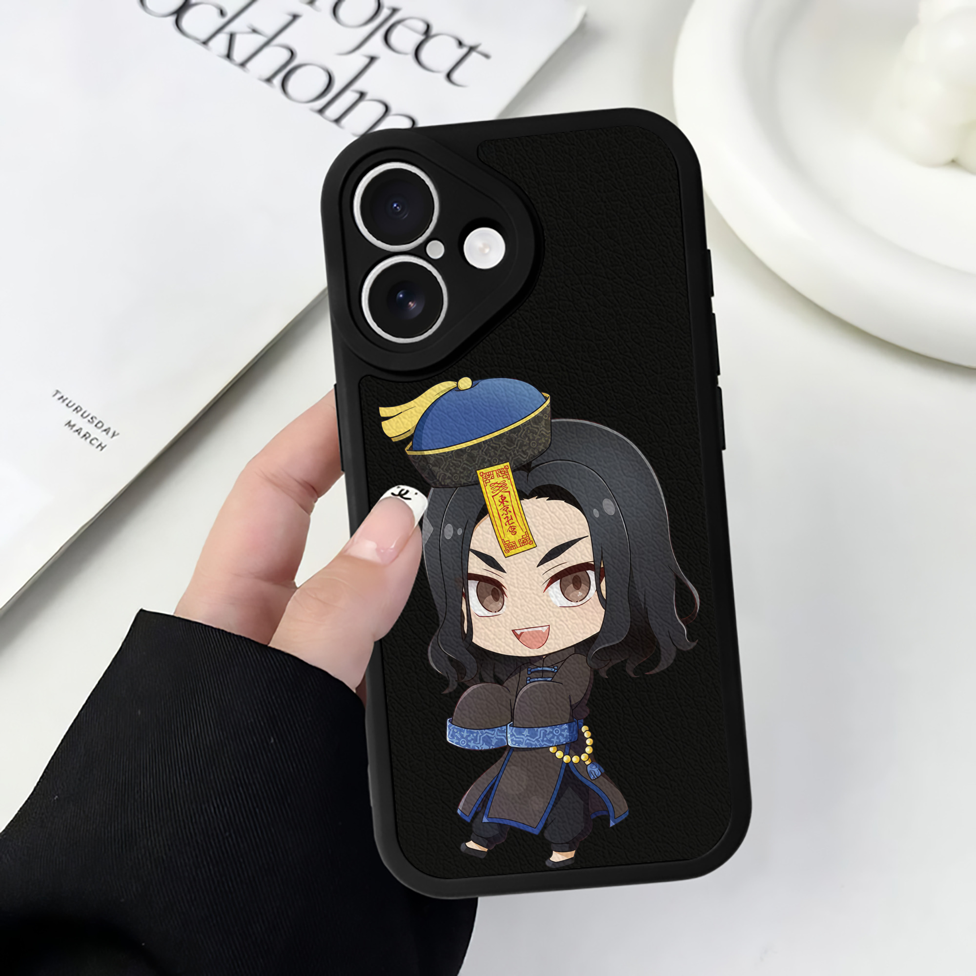 （画像用） 東京リベンジャーズ Tokyo Revengers 【iPhone 16シリーズ対応】シリコンスマホケース（レザー調） 材質：シリコン